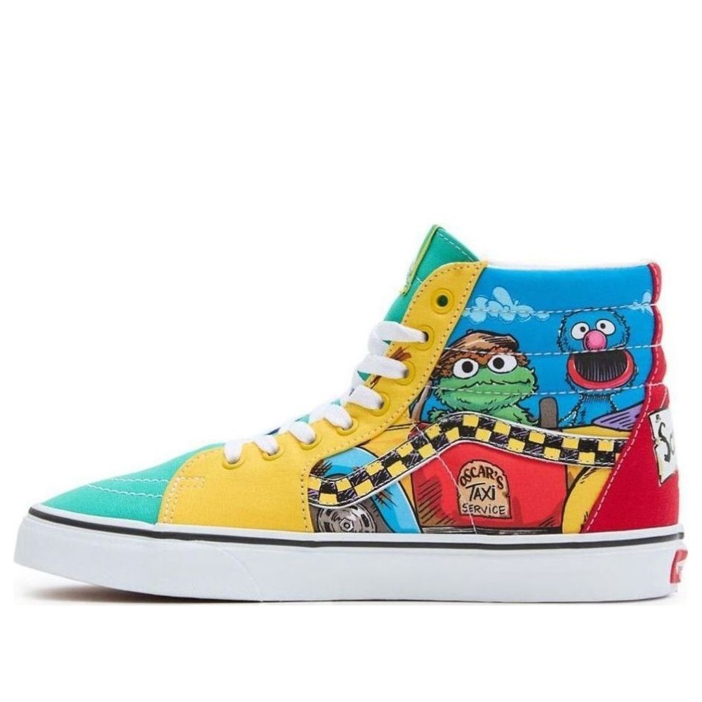 Vans Sesame Street Sk8-Hi 'Multi-Color size men 3.5 women 5